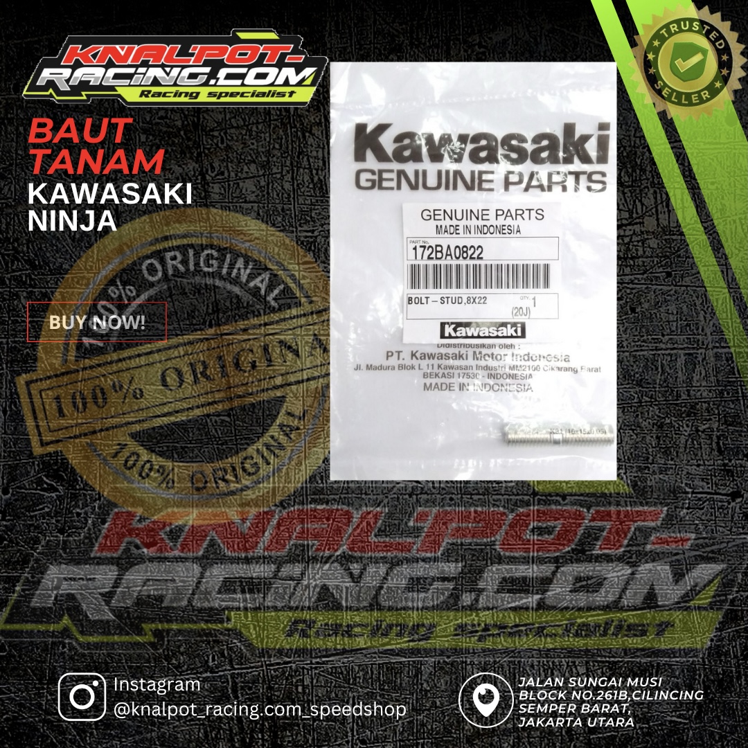 BAUT TANAM KAWASAKI NINJA 